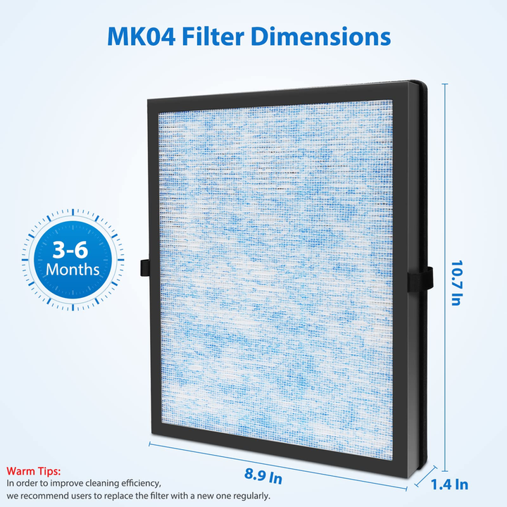 AROEVE MK04 Air Purifier Filters