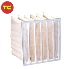 492*492*500mm F5 HVAC Pocket Bag Filters 6 Pocket Electrostatic Cotton Pocket Air Filter