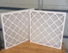 540*595*45mm Customized F5 Efficiency Cardbord Pre Filter Pleated AC Furnace Air Filter for HVAC Systems