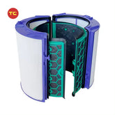 Air Purifier Filter & Activated Carbon Filter for Dysons HP04 TP04 DP04 TP05 DP05 Sealed Two Stage Pure Cool Fan Air Purifier Parts