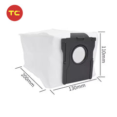 Vacuum Cleaner Bag Replacement Accessories For Xiaomi Dreame X30 / X30 Pro Robot Vacuum Cleaner Spare Parts