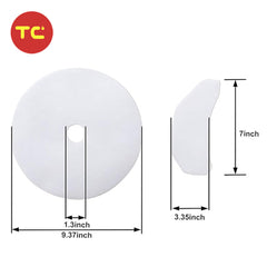 Cloth Dryer Exhaust Filter Set Replacement for Panda Magic Chef Sonya Avant Dryer