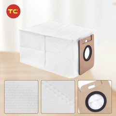 Vacuum Cleaner Dust Bag for Dreametech L10s Ultra / L10s Plus / L10 Ultra / L20 Ultra Robot Vacuum Self-Emptying Base Parts