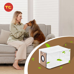 Vacuum Cleaner Dust Bag for Dreametech L10s Ultra / L10s Plus / L10 Ultra / L20 Ultra Robot Vacuum Self-Emptying Base Parts