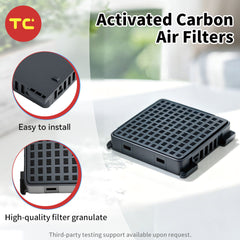 Activated Carbon Refrigerator Air Filters