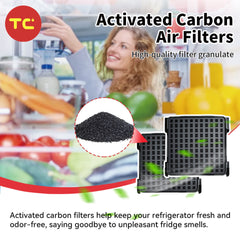 Activated Carbon Refrigerator Air Filter