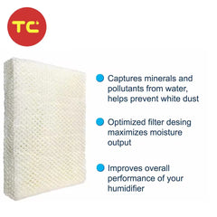 Wood Paper Filter for Hunter 35617 36516 36517 Cool Mist Humidifiers 31949 31947 HN1949 Replacement