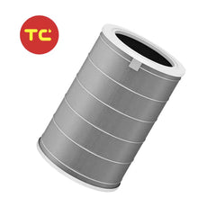 H13 High-Efficiency Air Purifier HEPA Filter & Activated Carbon Replacement for Xiaomi Mi Air Purifier 1/ 2 / Pro Grey Version