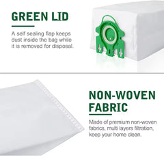 Type U 10123230 Vacuum Bag Replacement for Miele S7000 S7999 Upright AirClean 3D Efficiency Vacuum Cleaner Parts