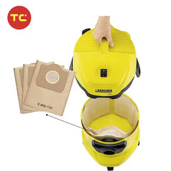 Vacuum Cleaner Dust Bags Fit for Karchers Wd3 Wd3300 Wd3.500P Mv3 Wd3200 Se4001 Se4002 6.959-130 6.904-051 6.904-263