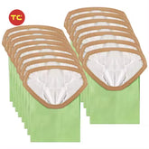 107314 Vavuum Micro Filter Bags for ProTeam Super Coach Pro 6 GoFree Flex Pro and ProVac FS 6 Vacuum Cleaner Accessories