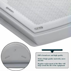 WE03X23881 Сменный фильтр для ворса сушилки GE 4476390 AP6031713 PS11763056, модернизированная сетка из нержавеющей стали.