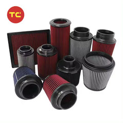 76mm 3inch Universal Car Air Filters Performance High Flow Cold Intake Filter Induction Kit Sport Power Mesh Cone