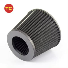 76mm 3inch Universal Car Air Filters Performance High Flow Cold Intake Filter Induction Kit Sport Power Mesh Cone