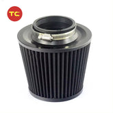 76mm 3inch Universal Car Air Filters Performance High Flow Cold Intake Filter Induction Kit Sport Power Mesh Cone