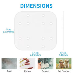 LV600HH LV600S Humidifier Filters Replacement Descaling Pad Mineral Absorption Pad Compatible for LEVOIT Humidifiers