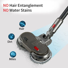 Electric Mop Brush Head Replacement for Dysons V7 V8 V10 V11 Vacuum Cleaner Parts