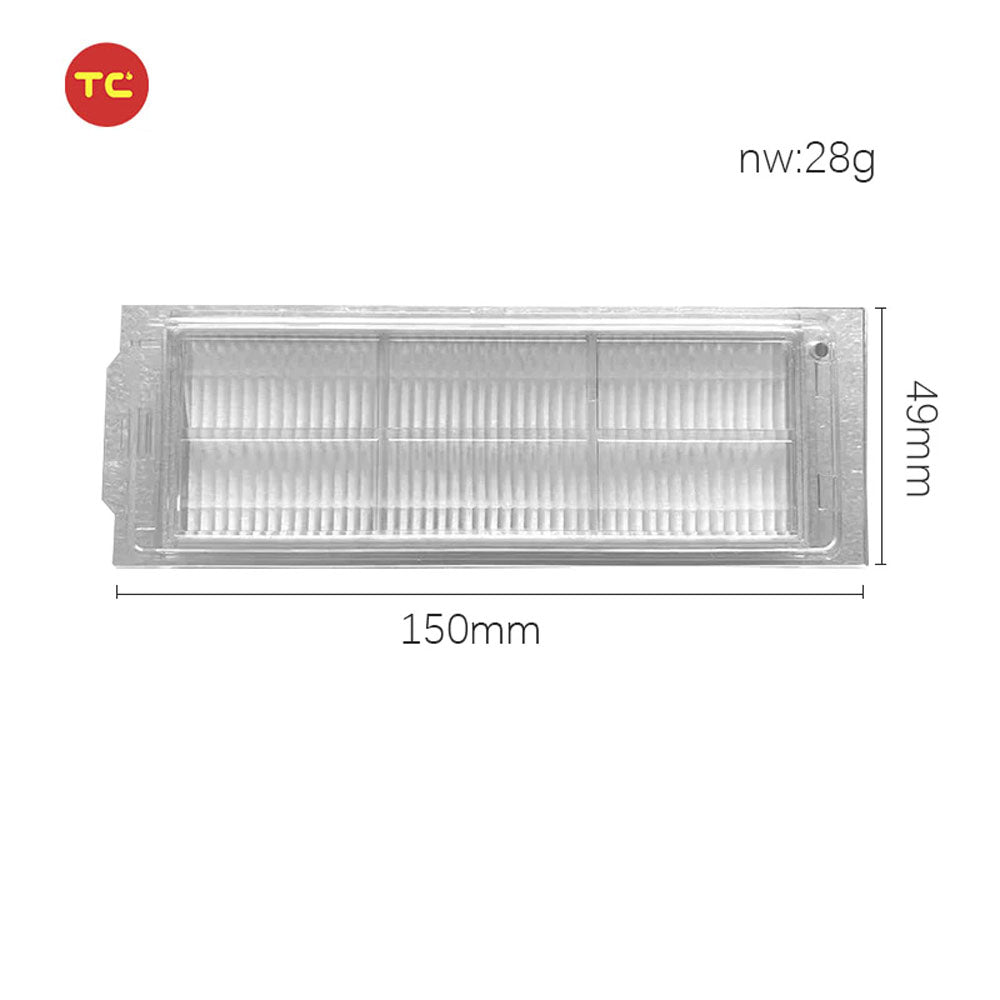 Replacement Main Side Brush Vacuum Filter Mop Dust Bag For Cecotec Conga 11090 Spin Revolution Replacement Spare Parts