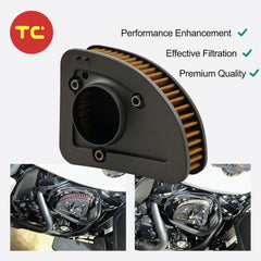 Motorcycle air filter
