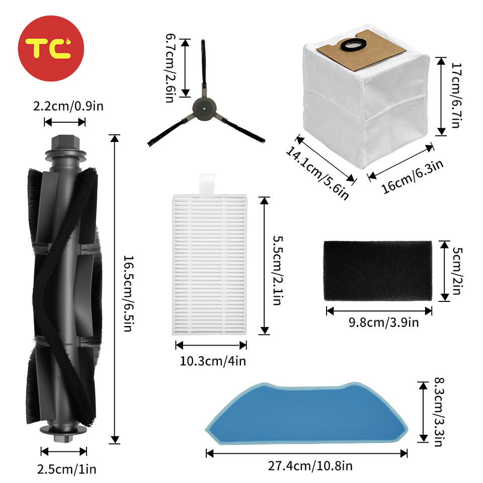 Robot Vacuum Cleaner Accessories