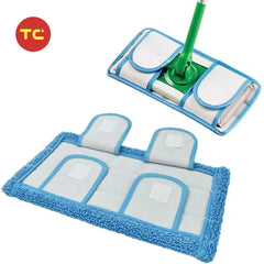 Washable and Reusable Microfiber Mop Pads Refills 30*15 CM Compatible with Swiffers Sweeper Pads Mop
