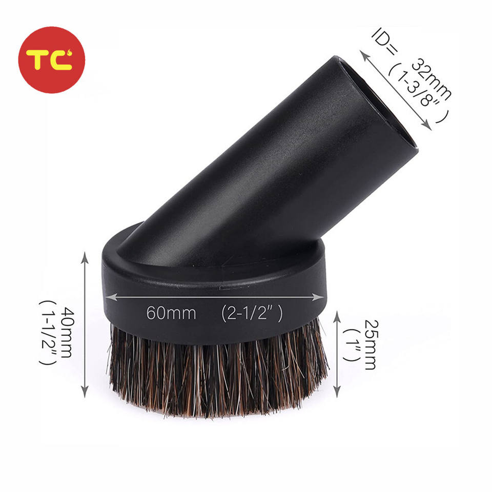 Horsehair Brush Vacuum Attachment
