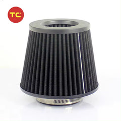 76mm 3inch Universal Car Air Filters Performance High Flow Cold Intake Filter Induction Kit Sport Power Mesh Cone