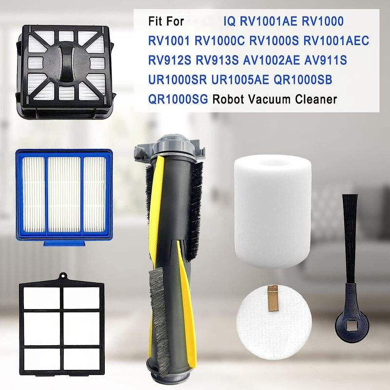 Robotic Vacuum Parts Accessories for Shark IQ Series R101AE (RV1001AE) R101 (RV1001) AV970 AV993 AV992 Vacuum Cleaners Parts